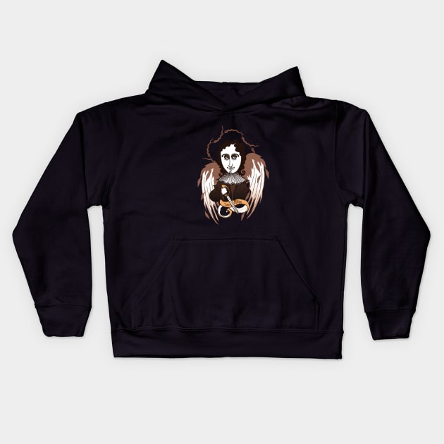 John Milton Kids Hoodie by lanznaster